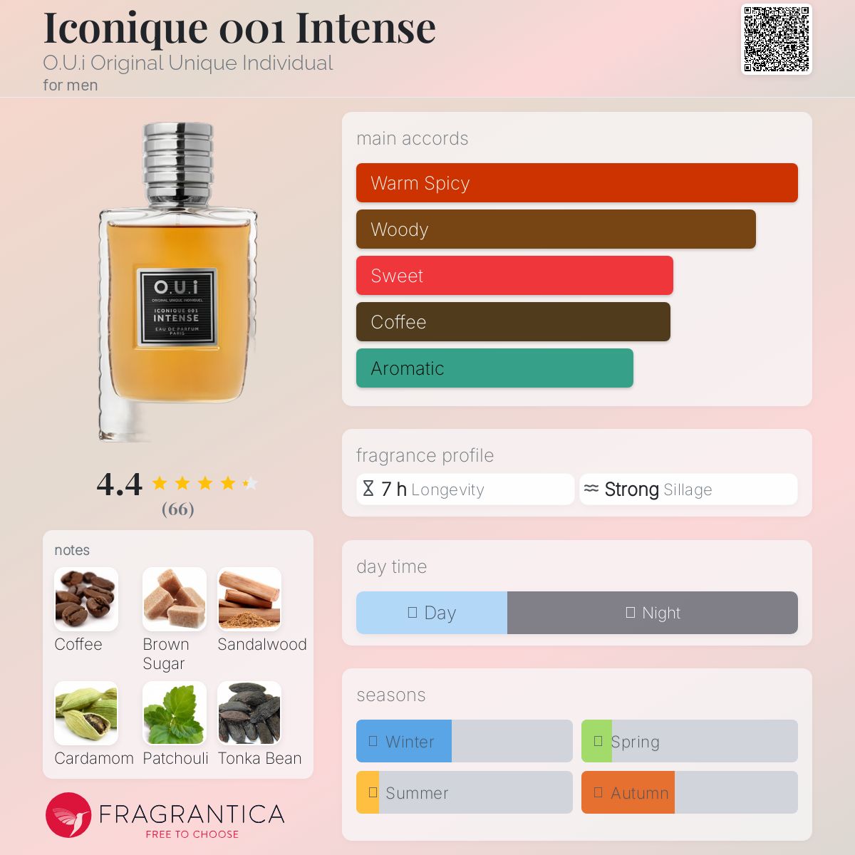 عطر ادکلن آیکونیک ۰۰۱ اینتنس اوی - Iconique 001 Intense O.U.i Original Unique Individual - بررسی، قیمت و خرید