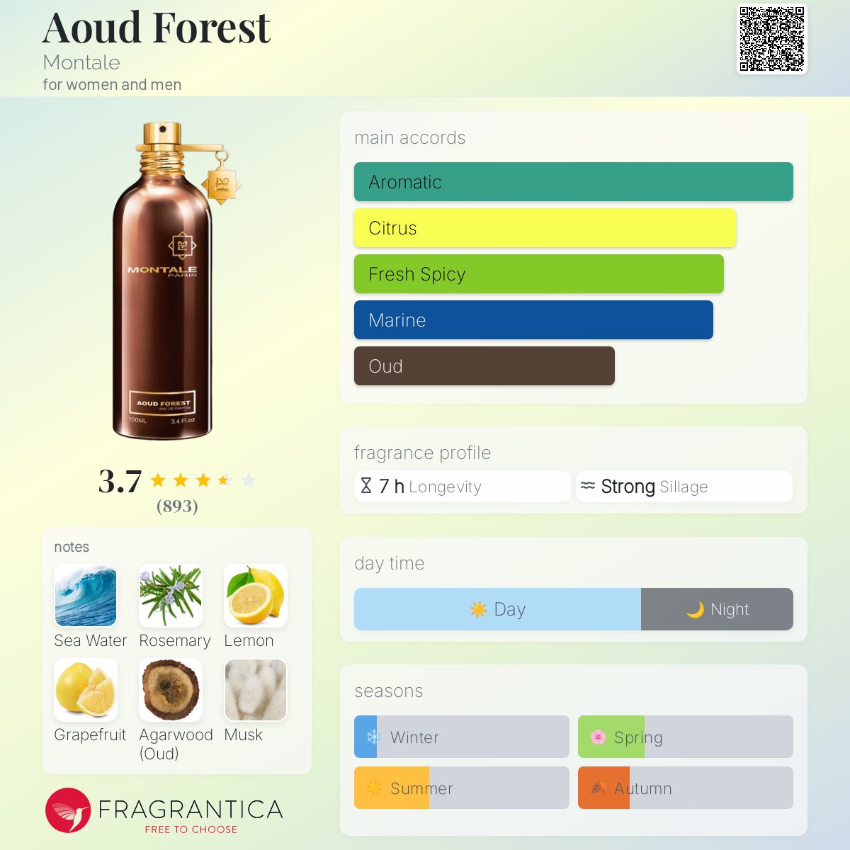 عطر ادکلن آود فورست مونتال - Aoud Forest Montale - بررسی، قیمت و خرید