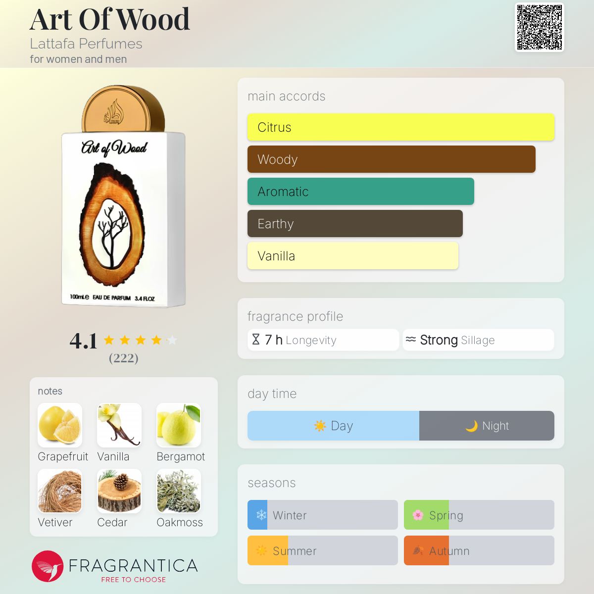 عطر ادکلن آرت آف وود لطافه پرفیومز - Art Of Wood Lattafa Perfumes - بررسی، قیمت و خرید