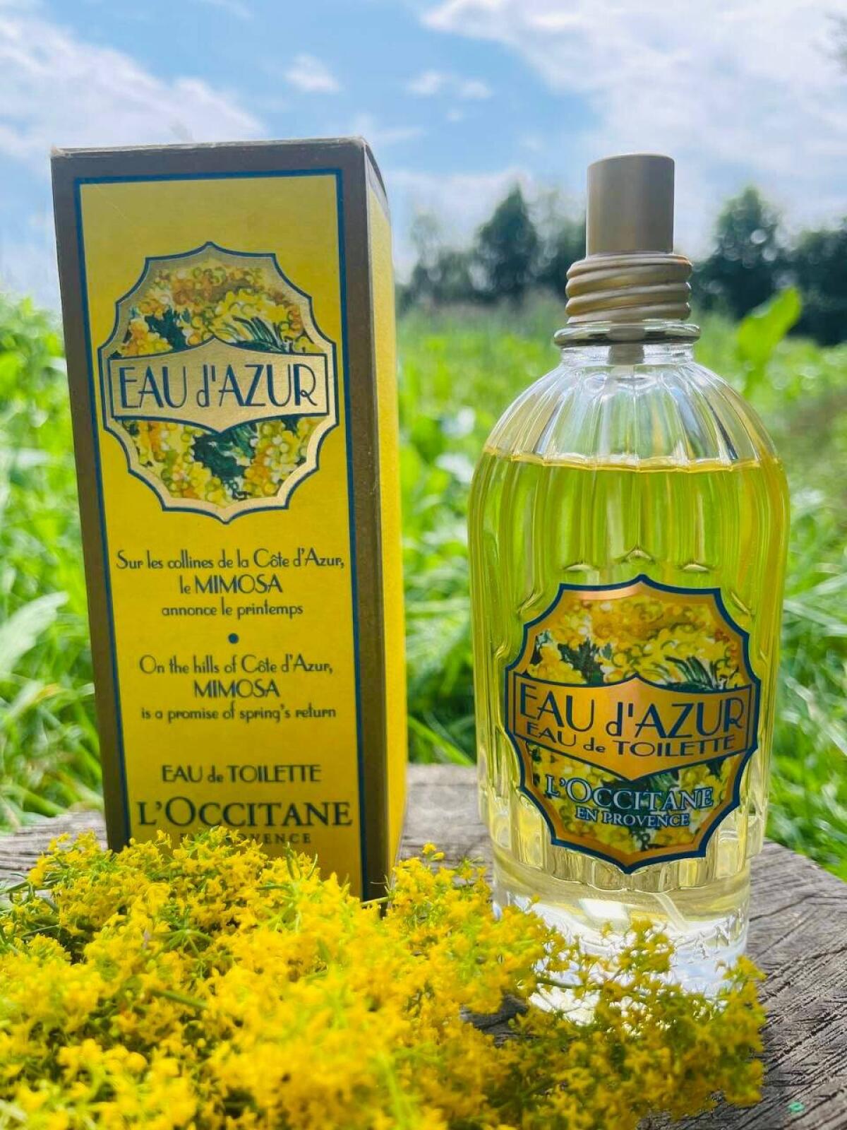 عطر ادکلن او د آزور لوکسیتان - Eau d'Azur L'Occitane en Provence - بررسی، قیمت و خرید