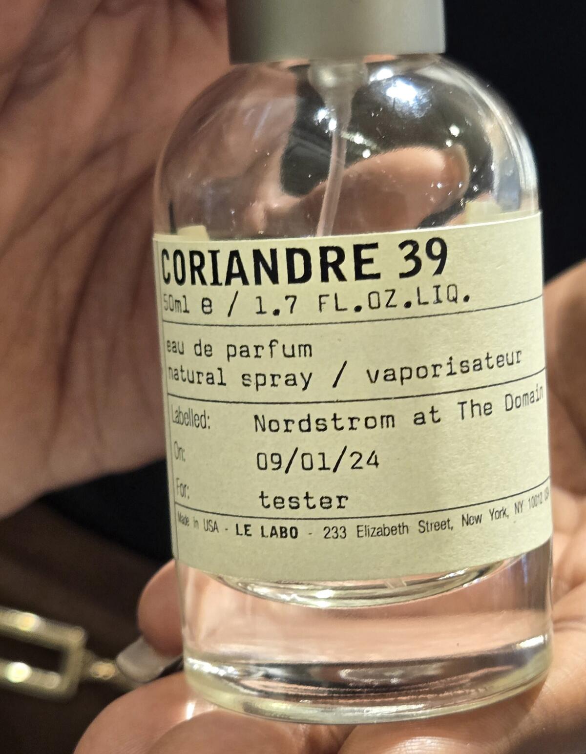 عطر ادکلن کاریاند 39 مکزیکو ل لابو - Coriandre 39 Mexico Le Labo - بررسی، قیمت و خرید