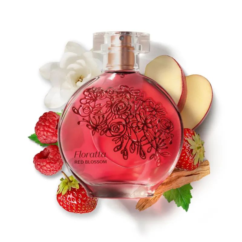 عطر ادکلن فلوراتا رد بلاسوم اُ بوتیکاریو - Floratta Red Blossom O Boticário - بررسی، قیمت و خرید