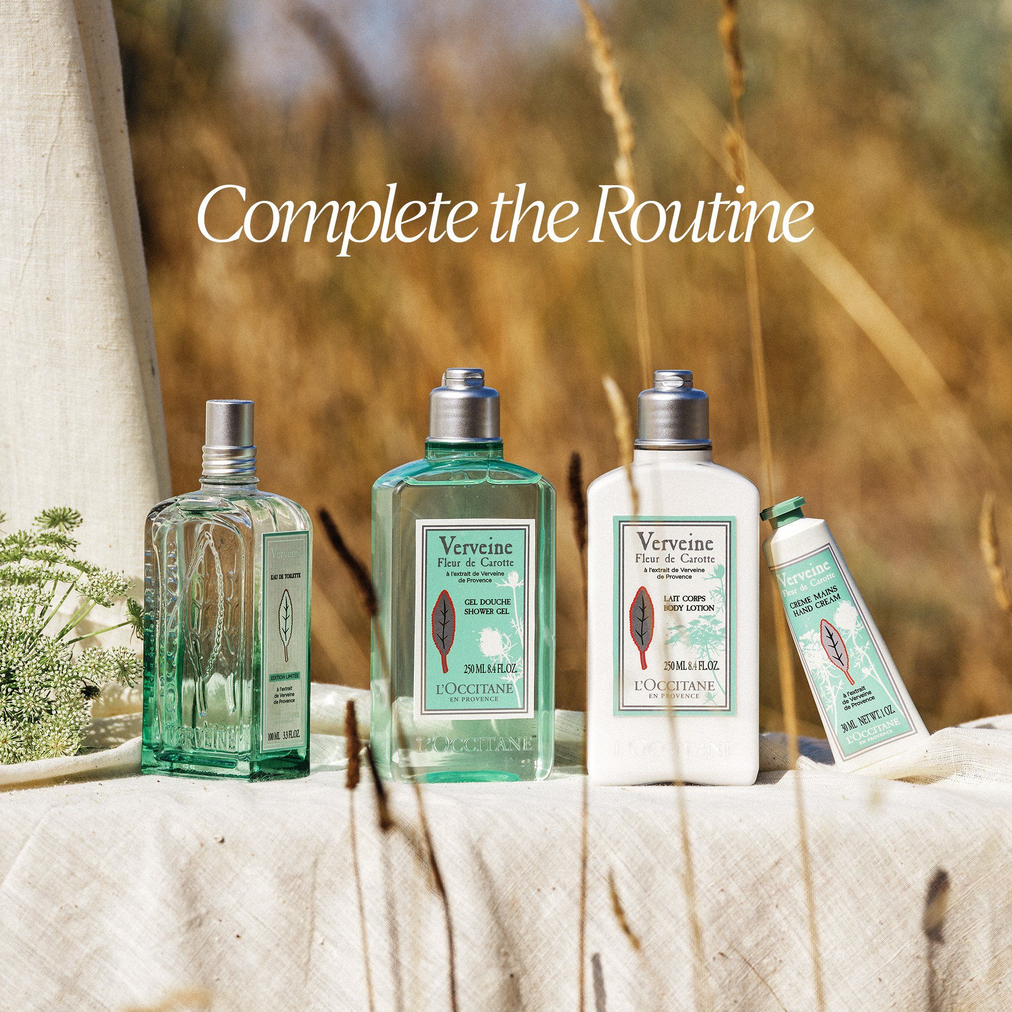 عطر ادکلن وِروِنه فلور دِ کاروت لوکسیتان - Verveine Fleur de Carotte L'Occitane en Provence - بررسی، قیمت و خرید