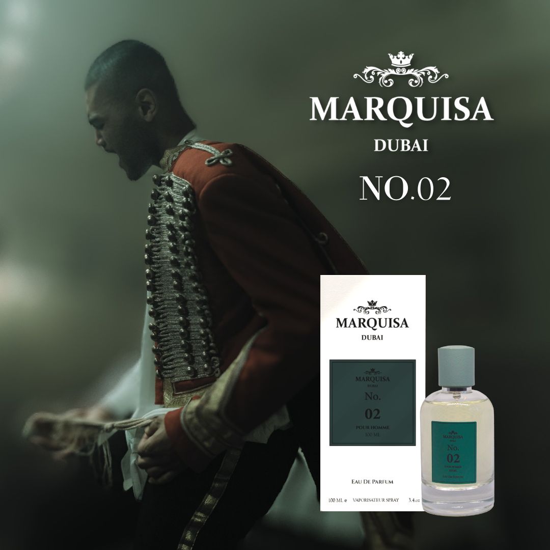 عطر ادکلن نو. ۰۲ پور هوم مارکویزا دبی - No. 02 Pour Homme Marquisa Dubai - بررسی، قیمت و خرید