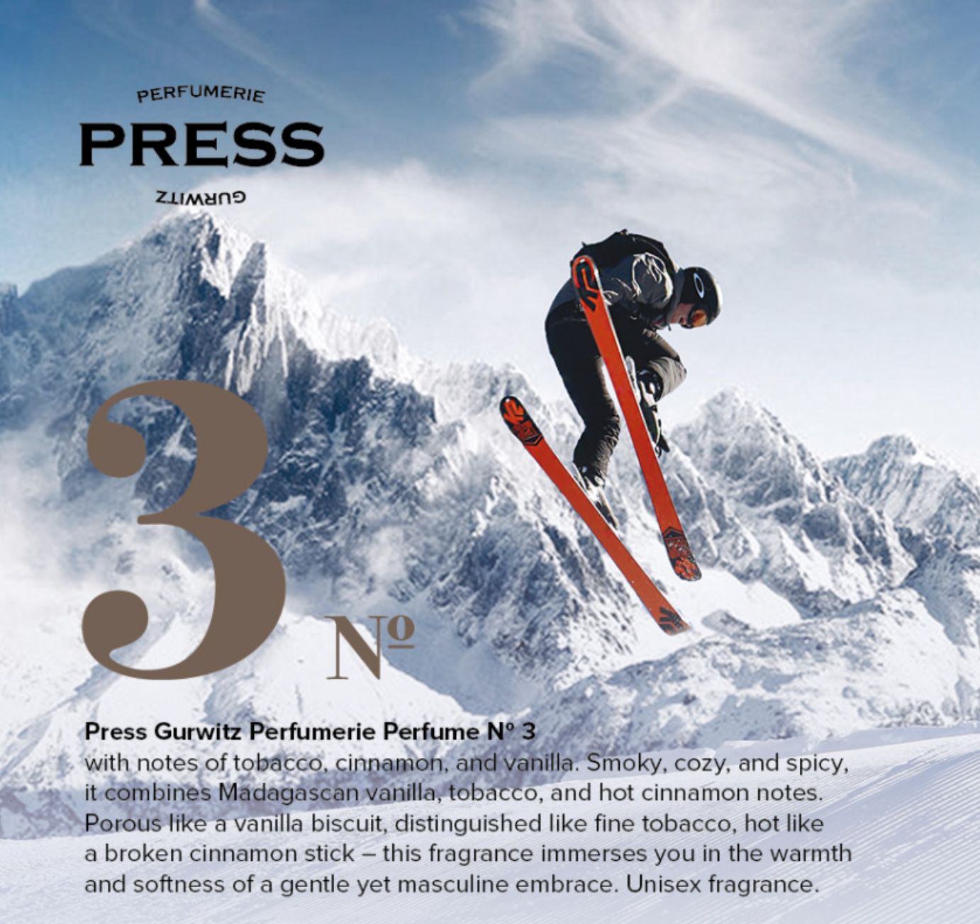 عطر ادکلن نو تری پرس گرویتز پرفیومری - No. 3 Press Gurwitz Perfumerie - بررسی، قیمت و خرید