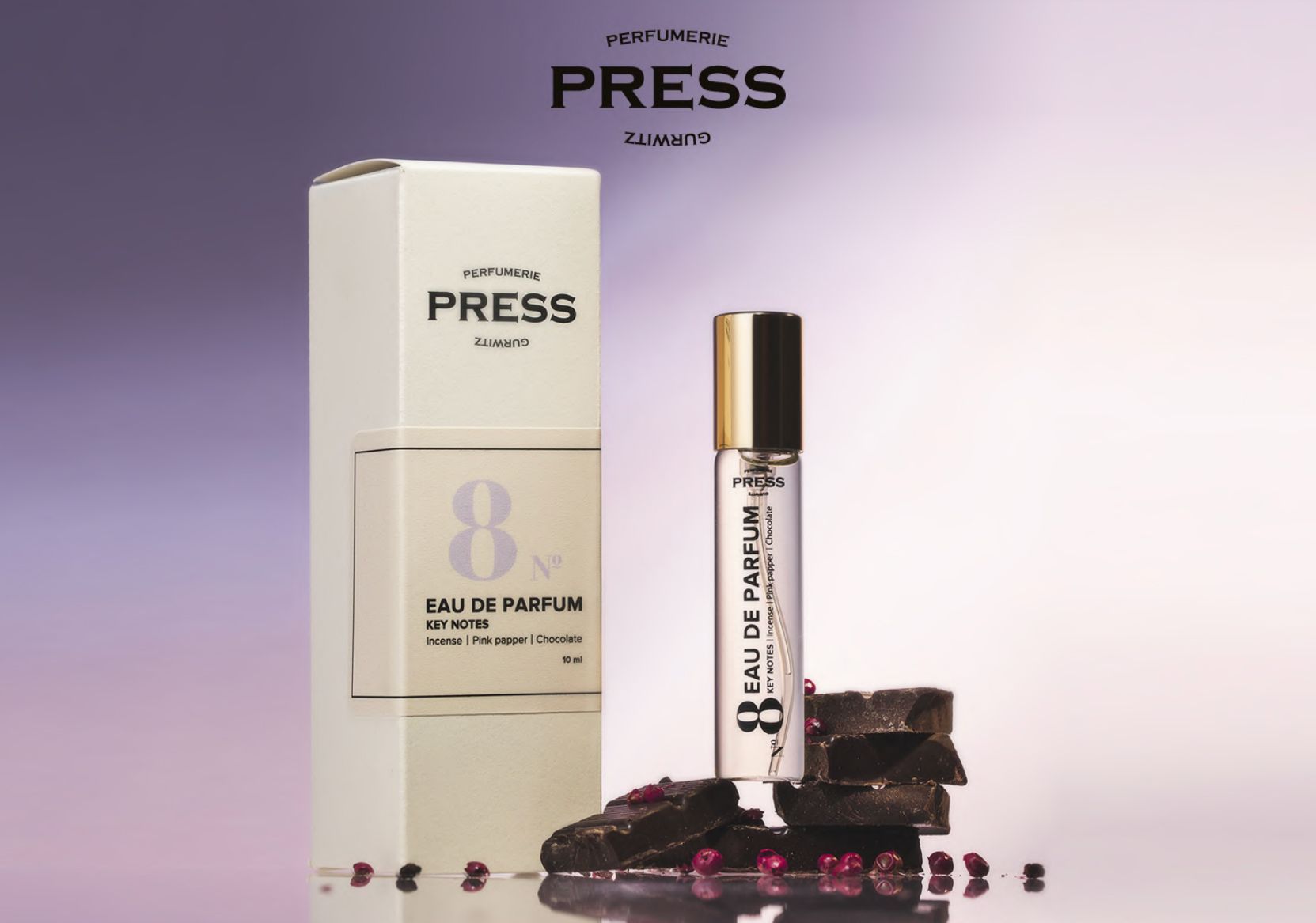 عطر ادکلن نو اِیت پرس گورویتز پرفیومری - No. 8 Press Gurwitz Perfumerie - بررسی، قیمت و خرید