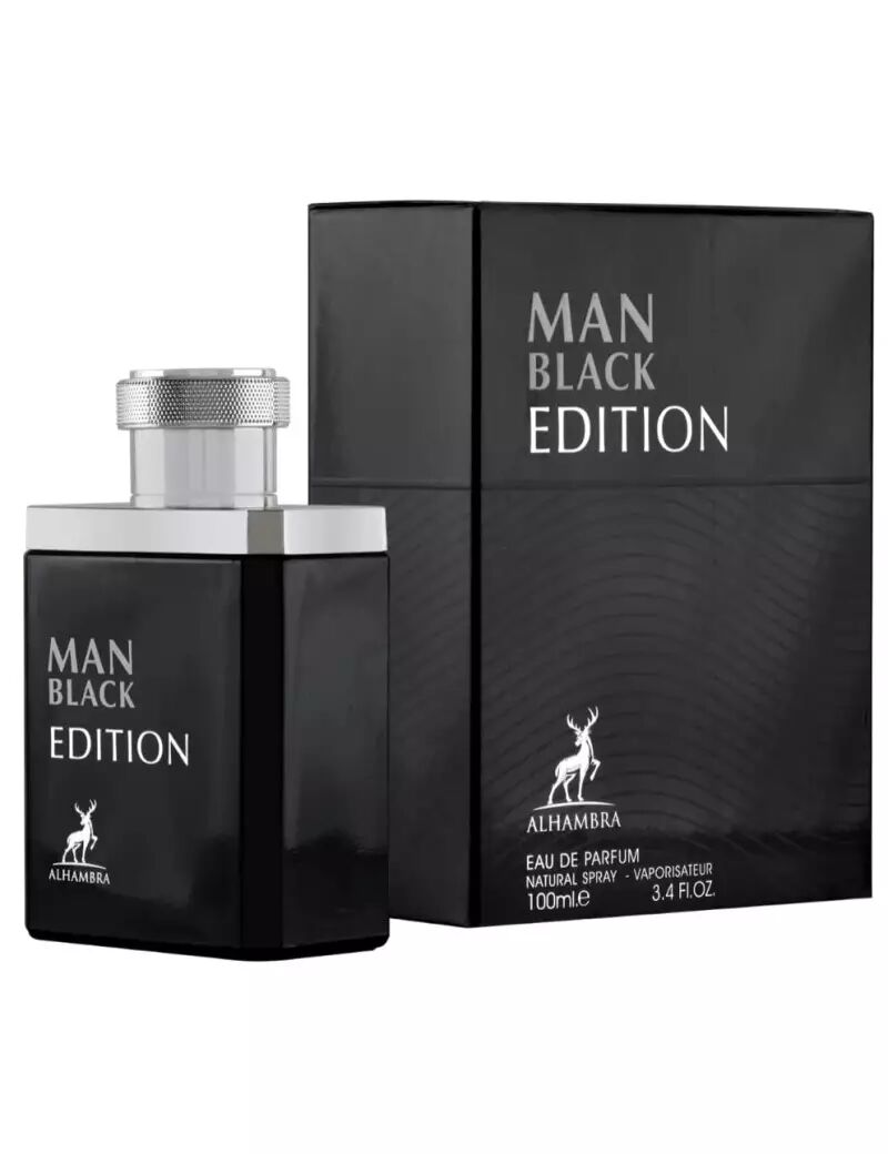 عطر ادکلن من بلک ادیشن مازون الهمبرا - Man Black Edition Maison Alhambra - بررسی، قیمت و خرید