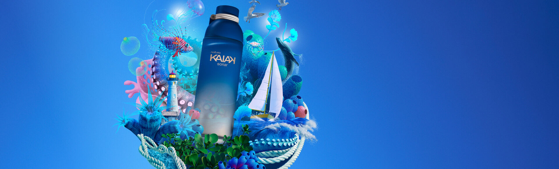عطر ادکلن کایاک سونار ناتورا - Kaiak Sonar Natura - بررسی، قیمت و خرید