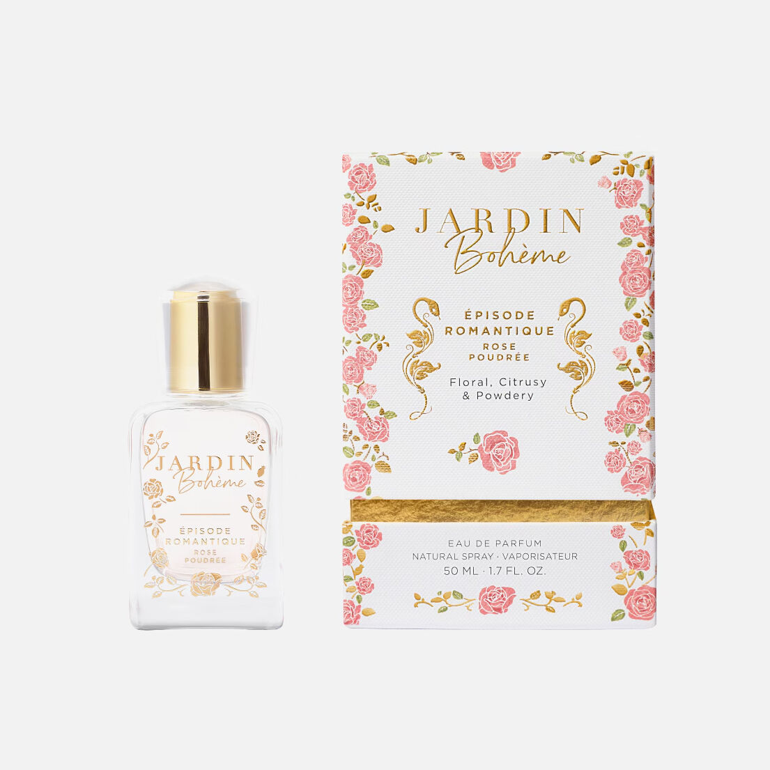 عطر ادکلن اپیزود رومانتیک رز پودره ژاردن بوهِم - Épisode Romantique Rose Poudrée Jardin Bohème - بررسی، قیمت و خرید