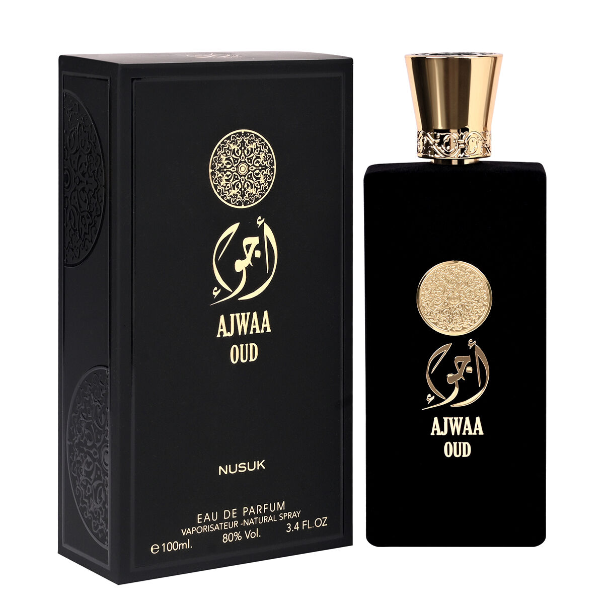 عطر ادکلن اجوا عود بلک نسک - Ajwaa Oud Black Nusuk - بررسی، قیمت و خرید