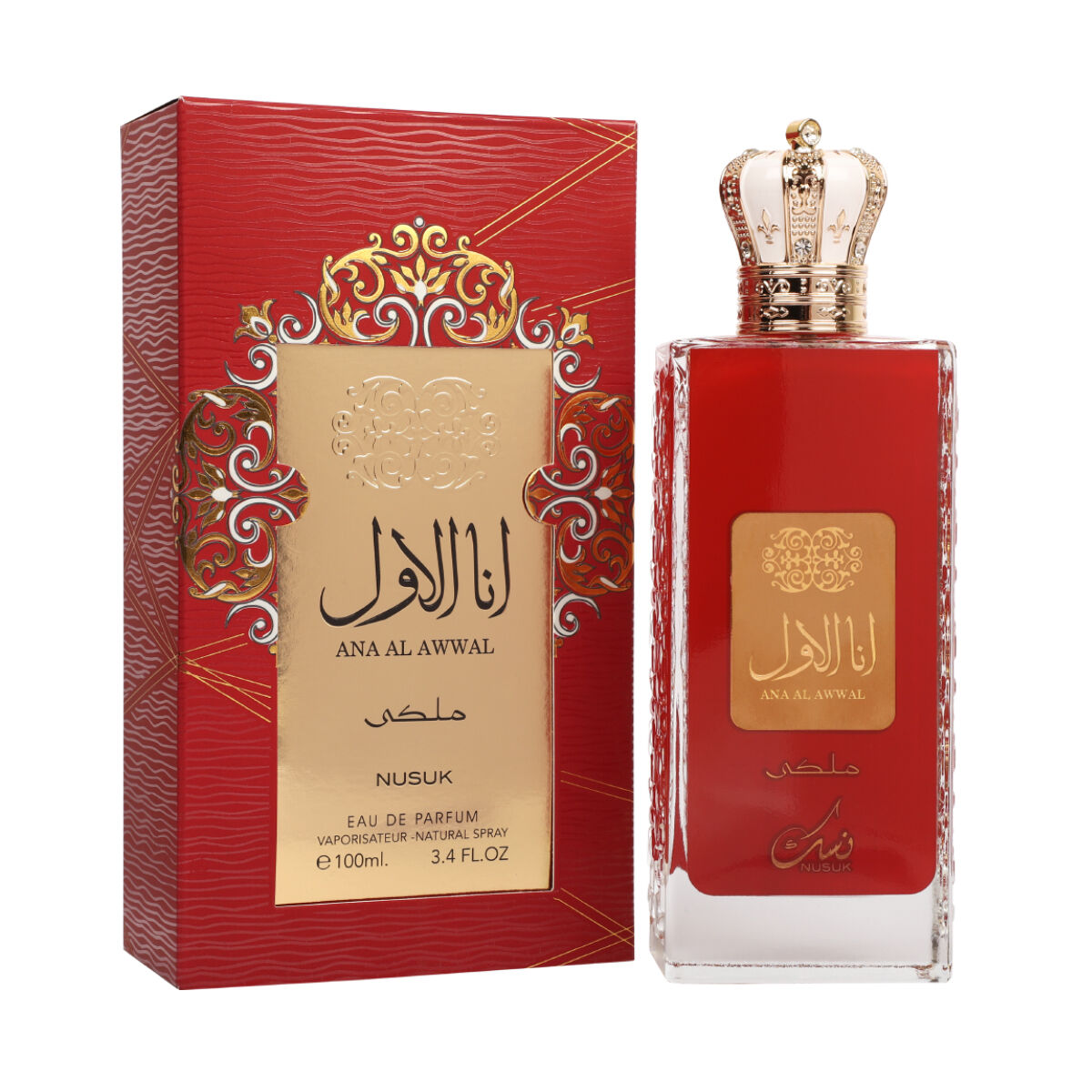 عطر ادکلن آنا الآول رد نسک - Ana Al Awwal Red Nusuk - بررسی، قیمت و خرید
