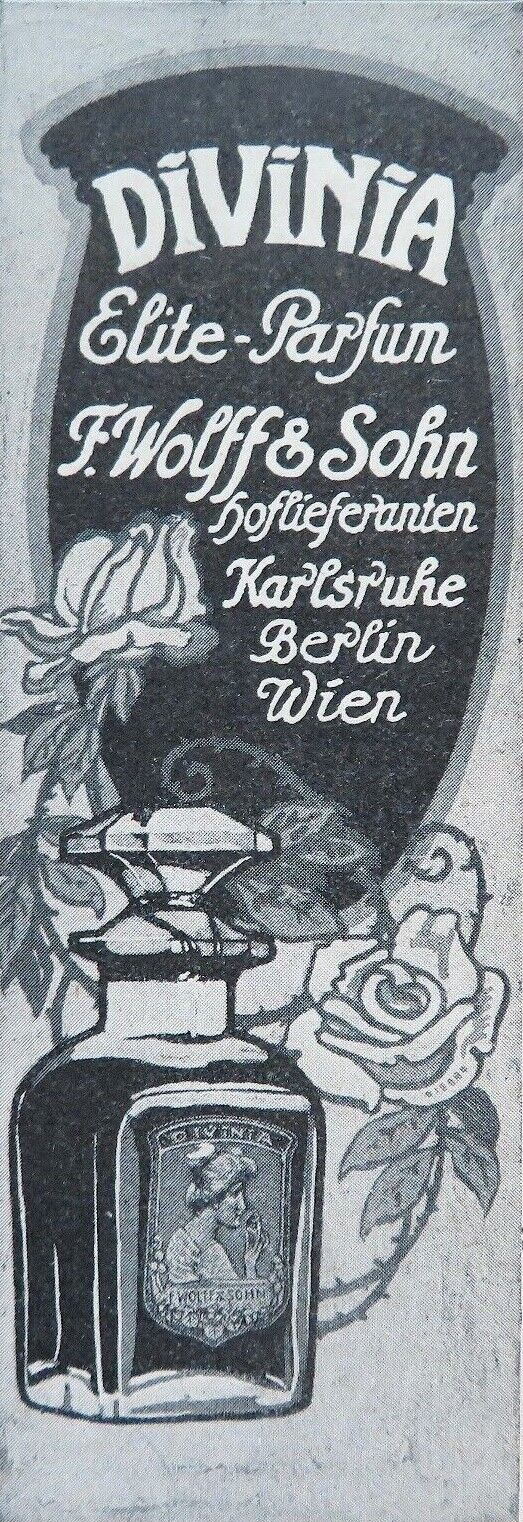 عطر ادکلن دی‌وینیا ف. وُلف و زون - Divinia F. Wolff & Sohn - بررسی، قیمت و خرید