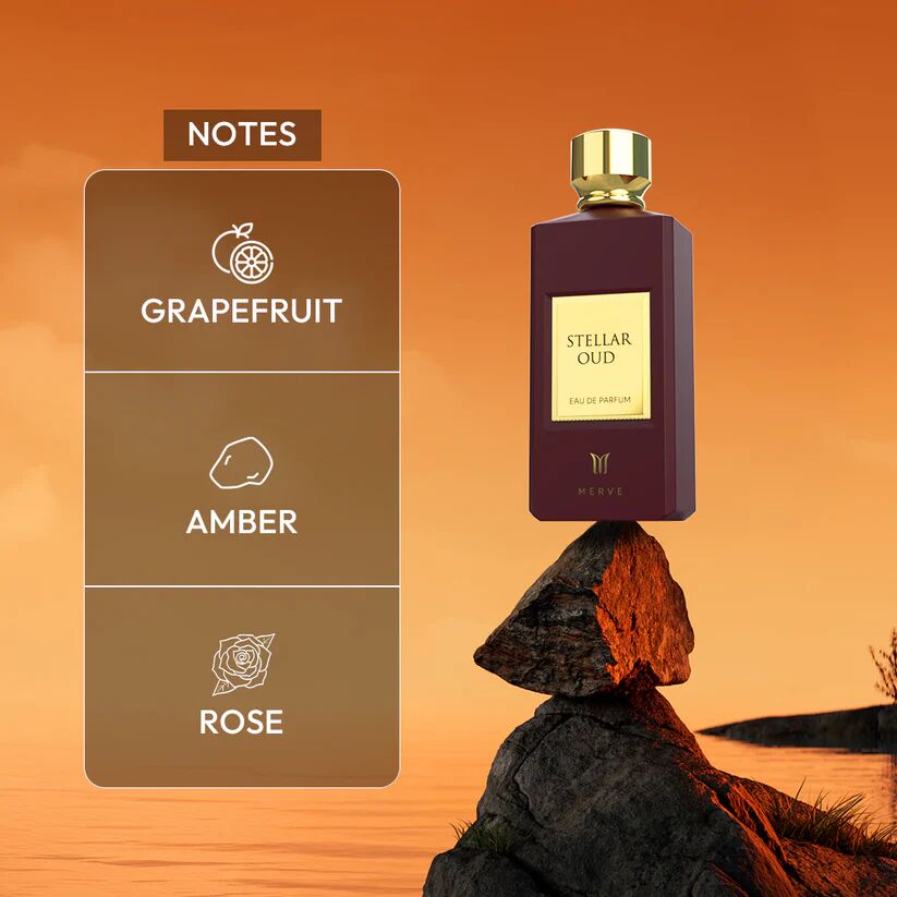عطر ادکلن استلار عود مرو پرفیومز - Stellar Oud Merve Perfumes - بررسی، قیمت و خرید