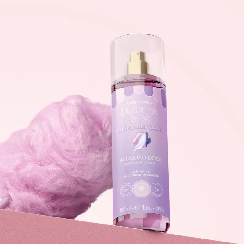 عطر ادکلن کویید سه ی بن دلسه دلریس الگودان دوسه اُ بوتیکاریو - Cuide-se Bem Doces Delírios Algodão Doce O Boticário - بررسی، قیمت و خرید