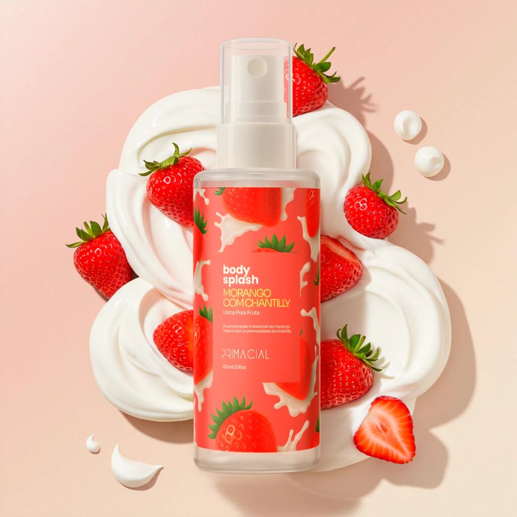 عطر ادکلن پورا فروتا مورانگو کوم شنتیلی پرای‌ماشال - Pura Fruta Morango com Chantilly Primacial - بررسی، قیمت و خرید