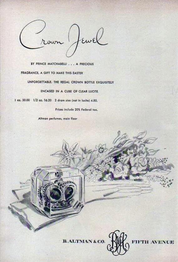 عطر ادکلن کرون جول پرینس ماچابلی - Crown Jewel Prince Matchabelli - بررسی، قیمت و خرید