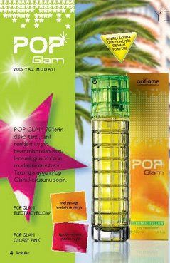 عطر ادکلن پاپ گلم الکتریک یلو اریفلیم - Pop Glam Electric Yellow Oriflame - بررسی، قیمت و خرید
