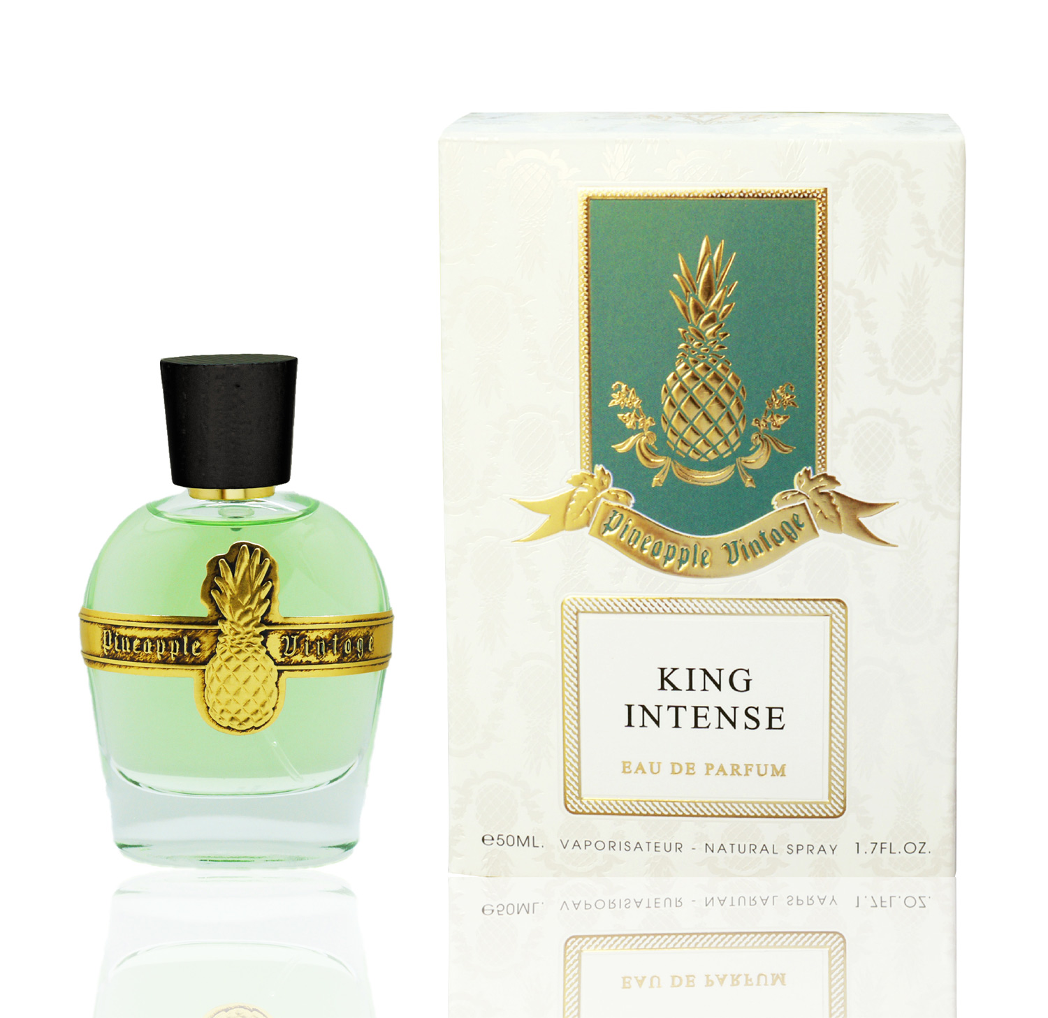 عطر ادکلن پاین اپل وینتج کینگ اینتنس پارفومز وینتیج - Pineapple Vintage King Intense Parfums Vintage - بررسی، قیمت و خرید