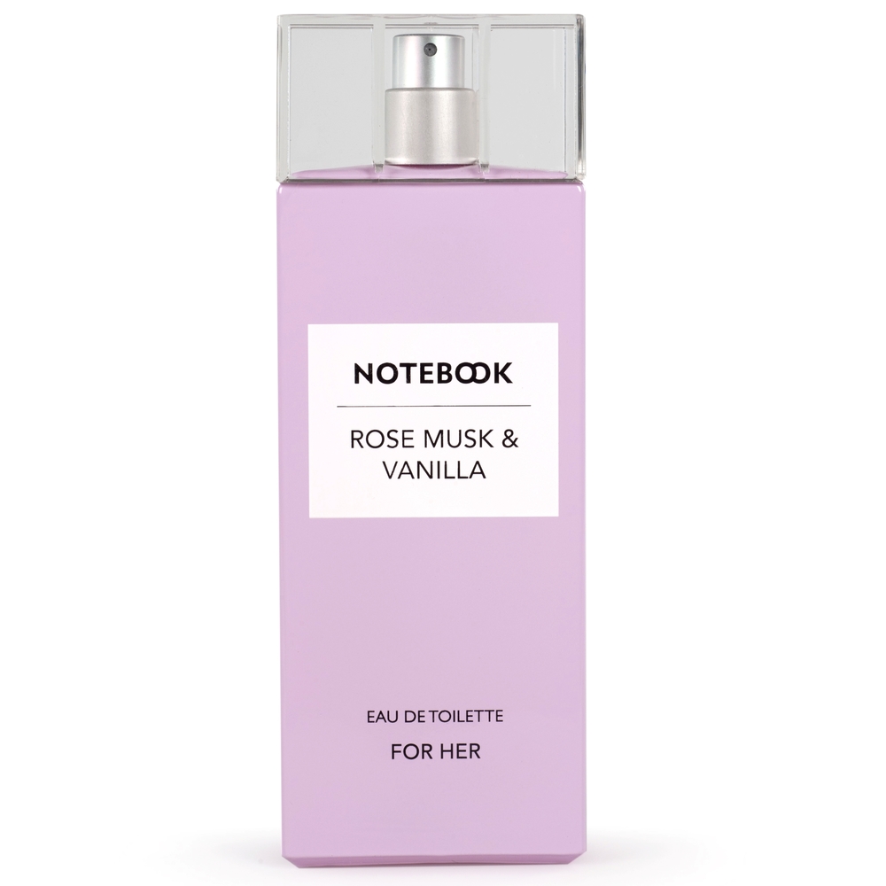 عطر ادکلن رز ماسک و وانیلا نوت بوک - Rose Musk & Vanilla Notebook - بررسی، قیمت و خرید