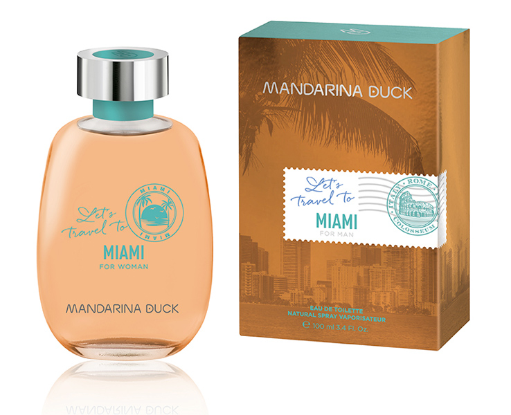 عطر ادکلن لتز تراول تو میامی فور وومن ماندارینا داک - Let's Travel To Miami For Women Mandarina Duck - بررسی، قیمت و خرید