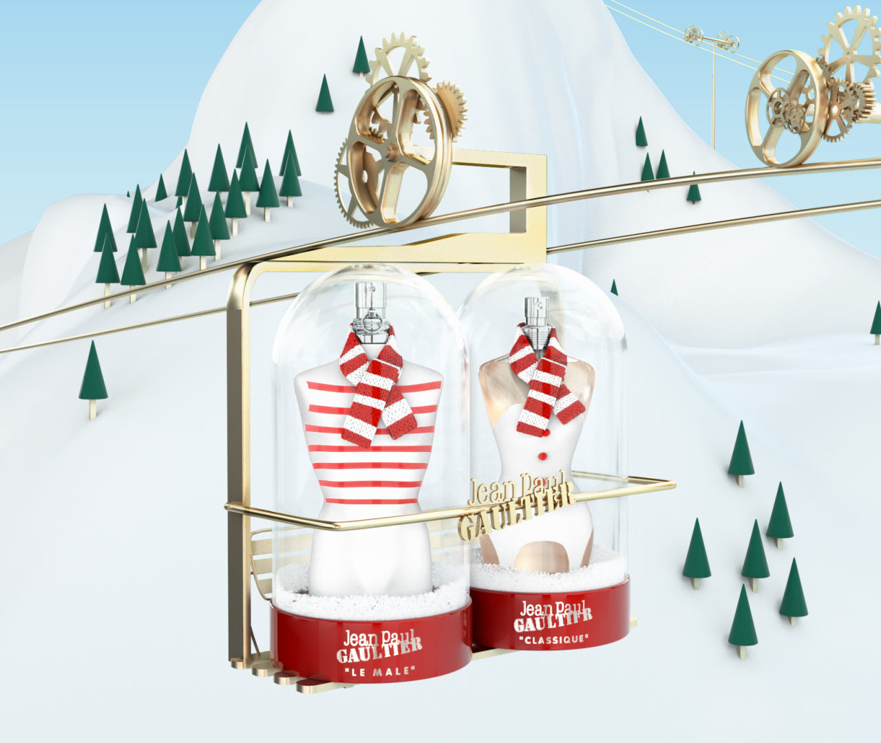 عطر ادکلن له مال کالکتِرز اِسنو گلوب ژان پل گوتیه - Le Male Collector's Snow Globe Jean Paul Gaultier - بررسی، قیمت و خرید