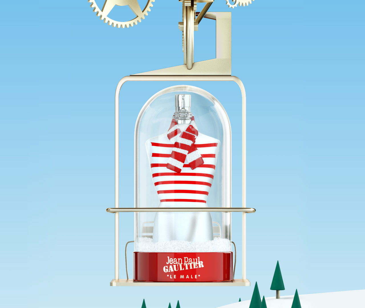 عطر ادکلن له مال کالکتِرز اِسنو گلوب ژان پل گوتیه - Le Male Collector's Snow Globe Jean Paul Gaultier - بررسی، قیمت و خرید