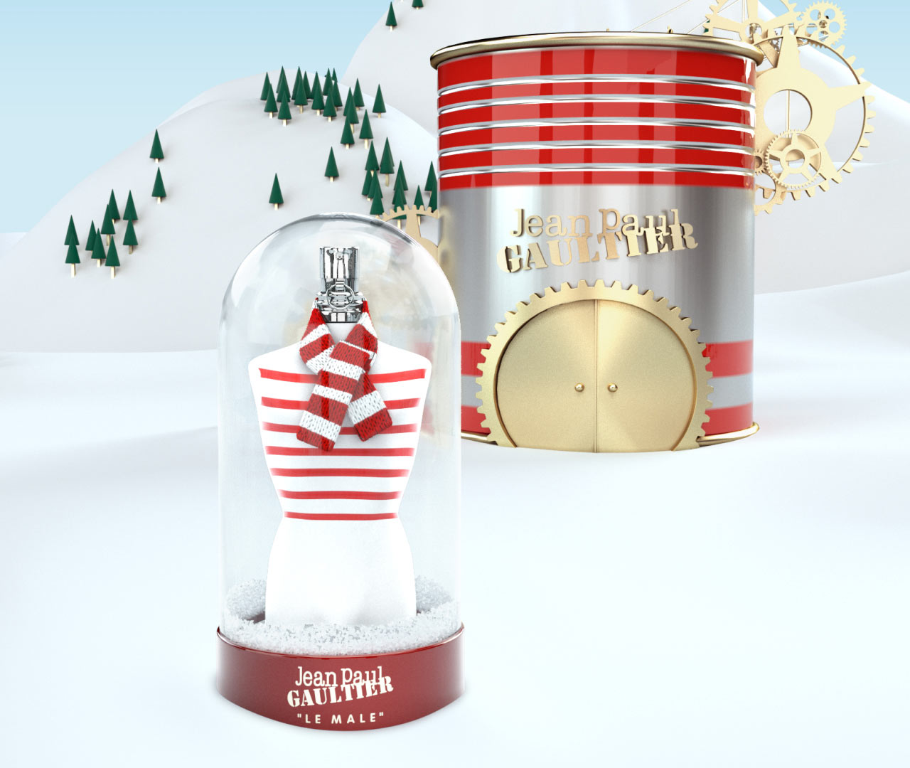 عطر ادکلن له مال کالکتِرز اِسنو گلوب ژان پل گوتیه - Le Male Collector's Snow Globe Jean Paul Gaultier - بررسی، قیمت و خرید