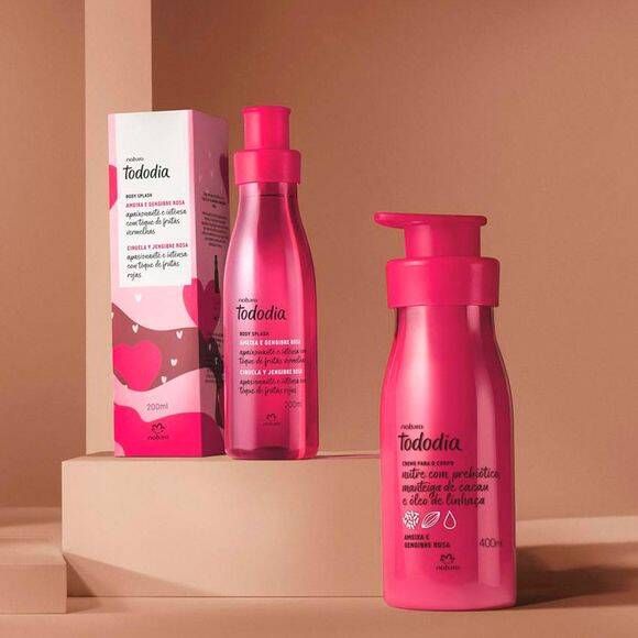 عطر ادکلن آمیشا ای جِنگیبره رُزا ناتورا - Ameixa e Gengibre Rosa Natura - بررسی، قیمت و خرید