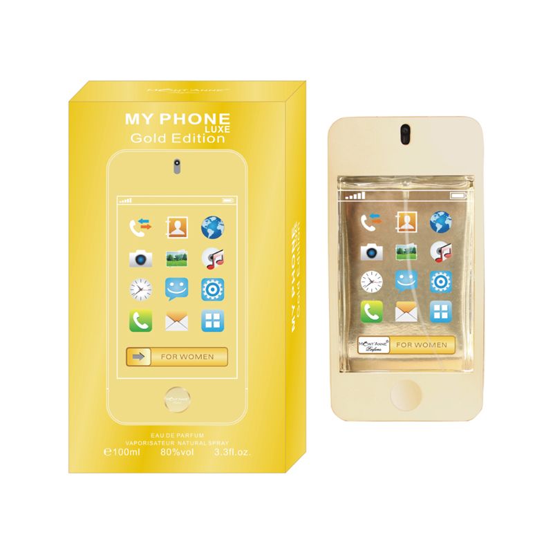 عطر ادکلن مای فون گلد لوکس مونت‌آن پارفومز - My Phone Gold Luxe Mont’Anne Parfums - بررسی، قیمت و خرید