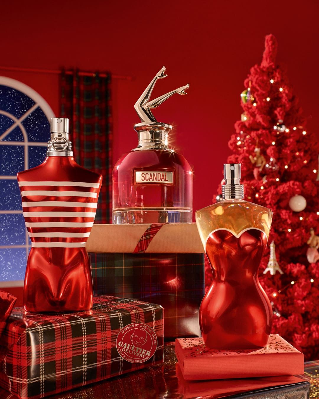 عطر ادکلن اسکندل ادو پرفیوم کریسمس ادیشن ۲۰۲۰ ژان پل گوتیه - Scandal Eau de Parfum X-Mas Edition 2020 Jean Paul Gaultier - بررسی، قیمت و خرید