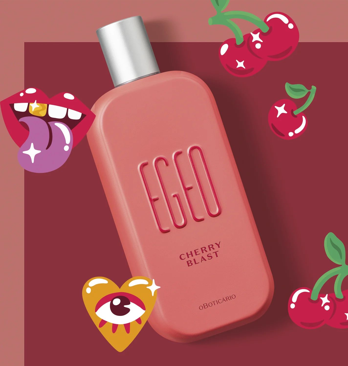 عطر ادکلن ایجیو چری بلاست او بوتیکاریو - Egeo Cherry Blast O Boticário - بررسی، قیمت و خرید
