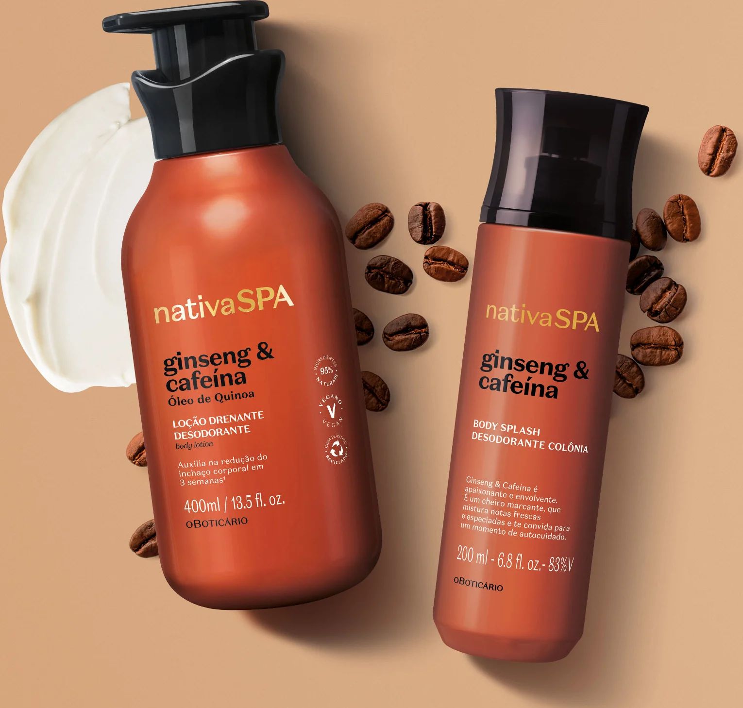 عطر ادکلن جینسینگ و کافئین اُ بوتیکاریو - Ginseng & Cafeína O Boticário - بررسی، قیمت و خرید