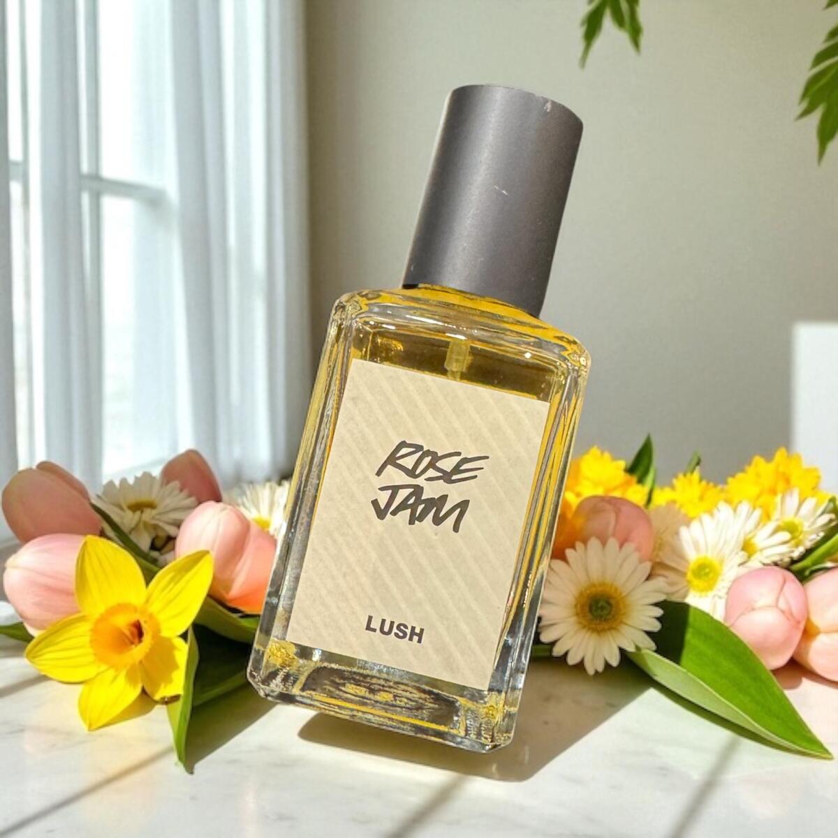 عطر ادکلن رُز جَم دو هزار و نوزده لاش - Rose Jam 2019 Lush - بررسی، قیمت و خرید