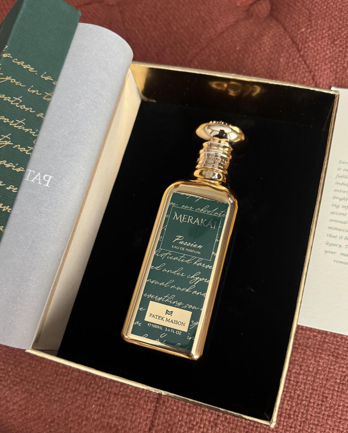 عطر ادکلن مِراکی پَشِن پاتک میزون - Merakái Passion Patek Maison - بررسی، قیمت و خرید