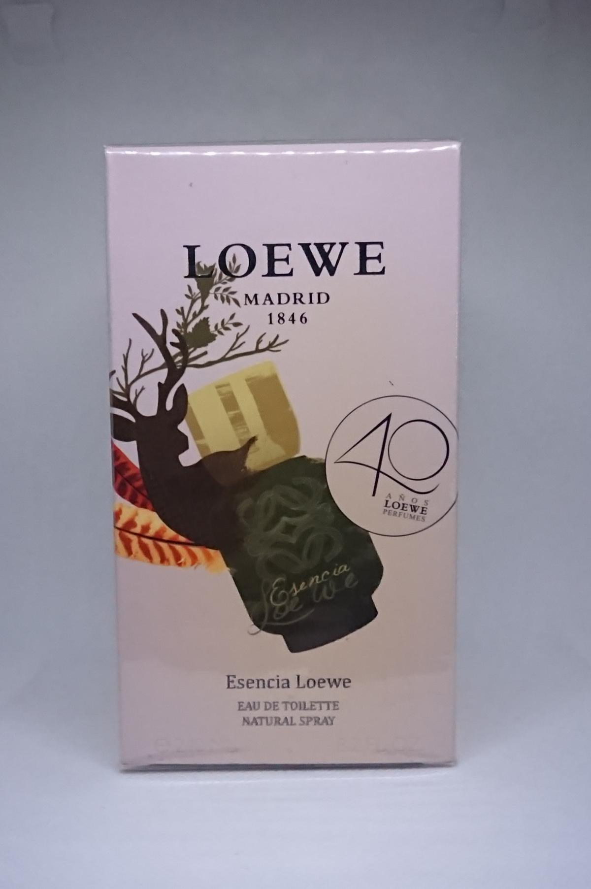 عطر ادکلن اسنسیه پور هوم ۴۰ انیورساریو لوی - Esencia Pour Homme 40 Aniversario Loewe - بررسی، قیمت و خرید