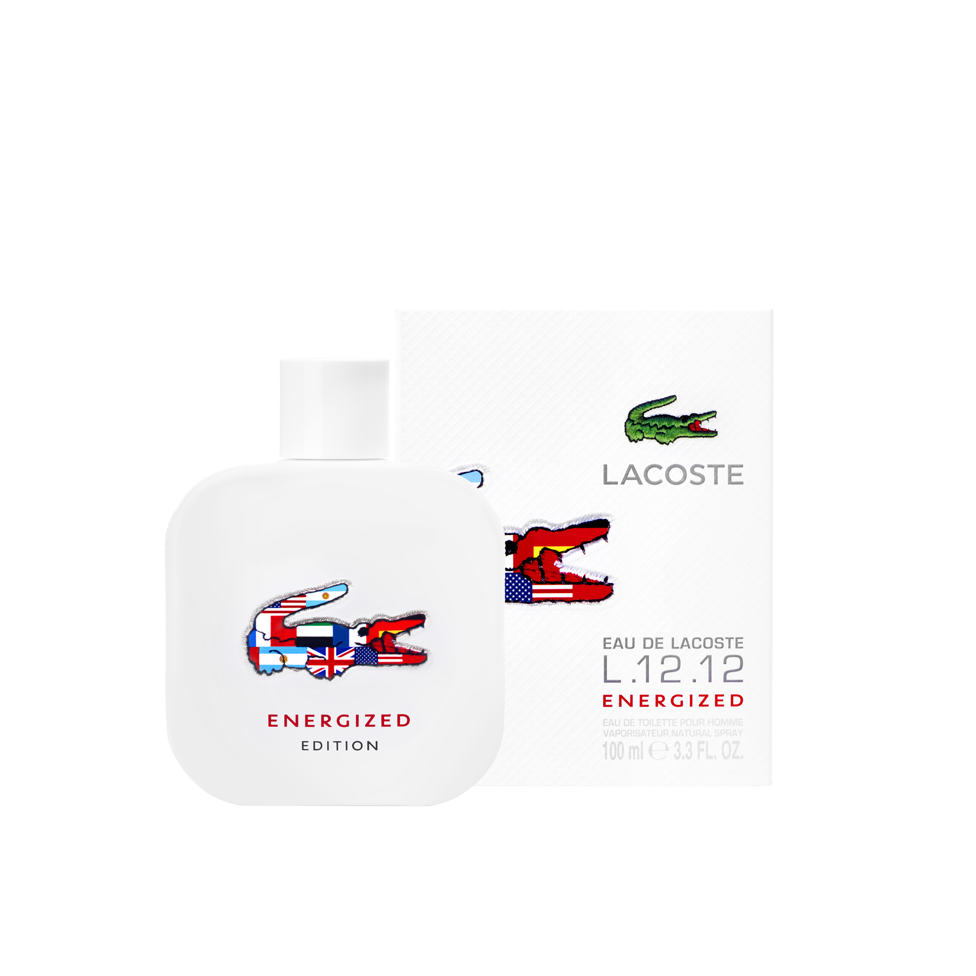 عطر ادکلن اُ دُ لاکوست اِل دوازده دوازده انرژیایزد لکاست فرگرنسز - Eau de Lacoste L.12.12 Energized Lacoste Fragrances - بررسی، قیمت و خرید