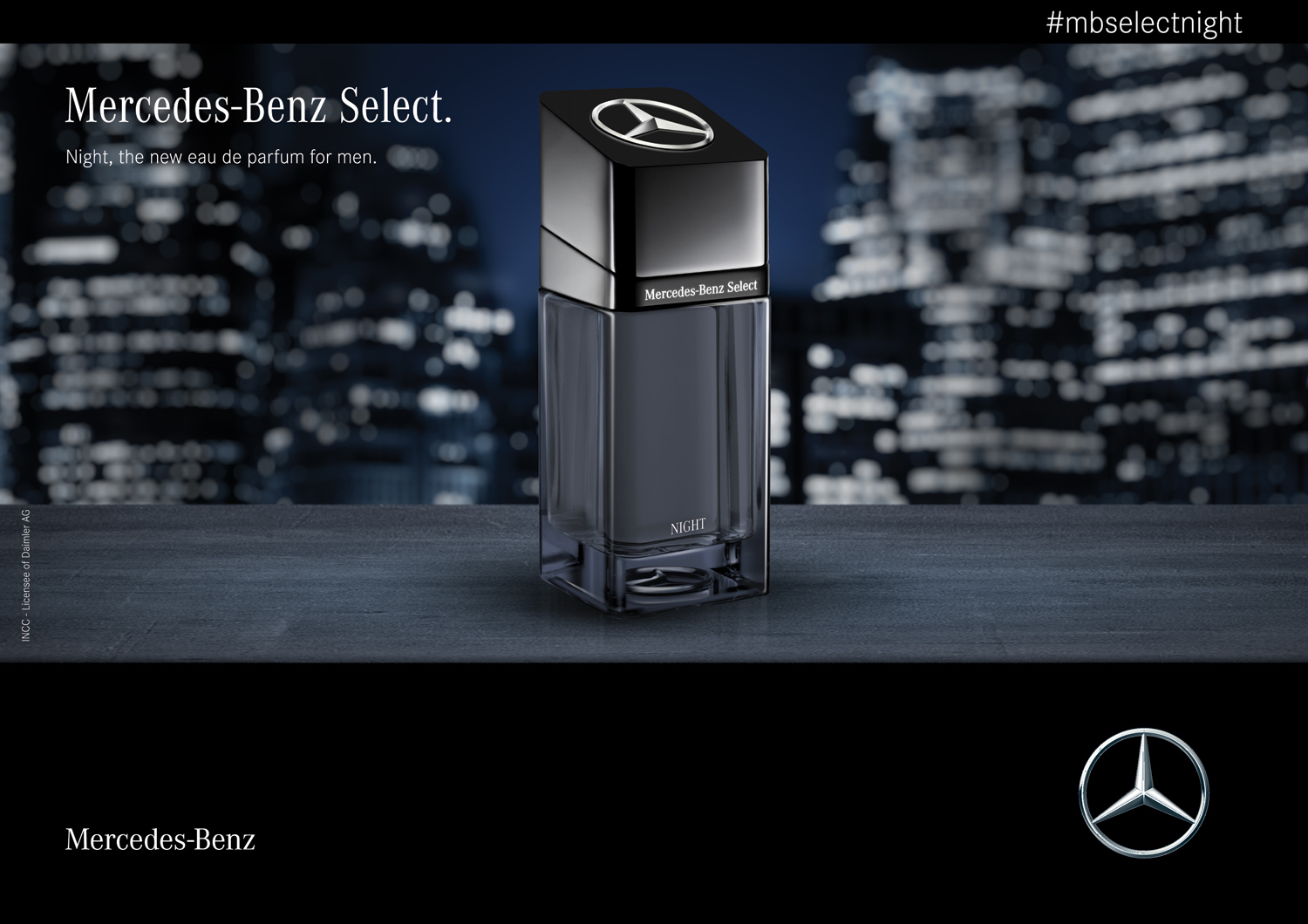 عطر ادکلن مرسدس بنز سلکت نایت مرسدس بنز - Mercedes-Benz Select Night Mercedes-Benz - بررسی، قیمت و خرید