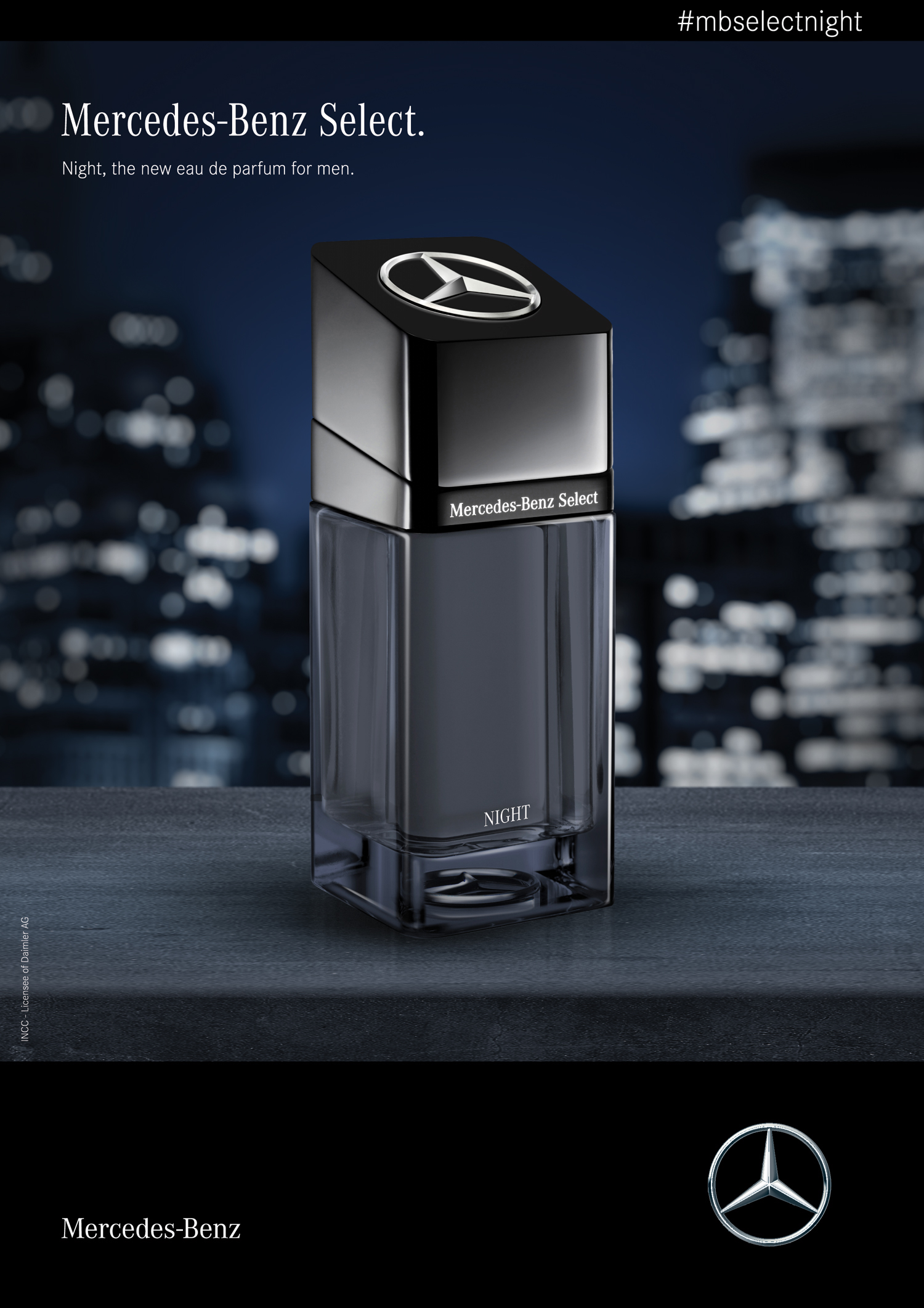 عطر ادکلن مرسدس بنز سلکت نایت مرسدس بنز - Mercedes-Benz Select Night Mercedes-Benz - بررسی، قیمت و خرید
