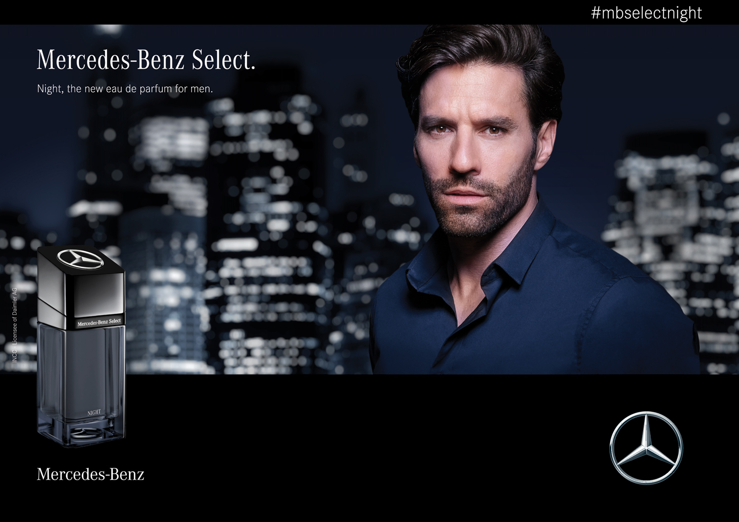 عطر ادکلن مرسدس بنز سلکت نایت مرسدس بنز - Mercedes-Benz Select Night Mercedes-Benz - بررسی، قیمت و خرید