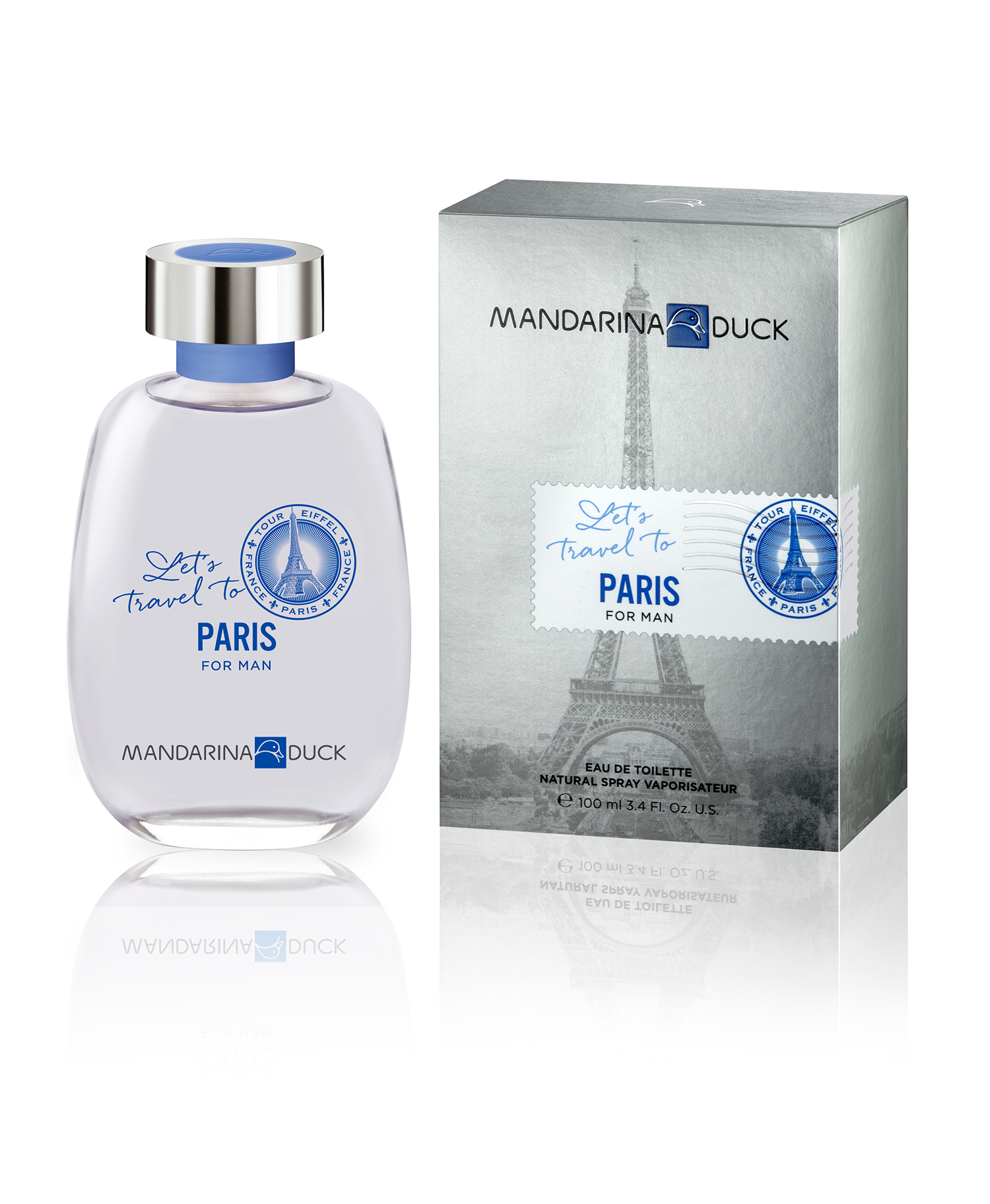 عطر ادکلن لتس تراول تو پاریس فور مِن ماندارینا داک - Let's Travel To Paris For Men Mandarina Duck - بررسی، قیمت و خرید