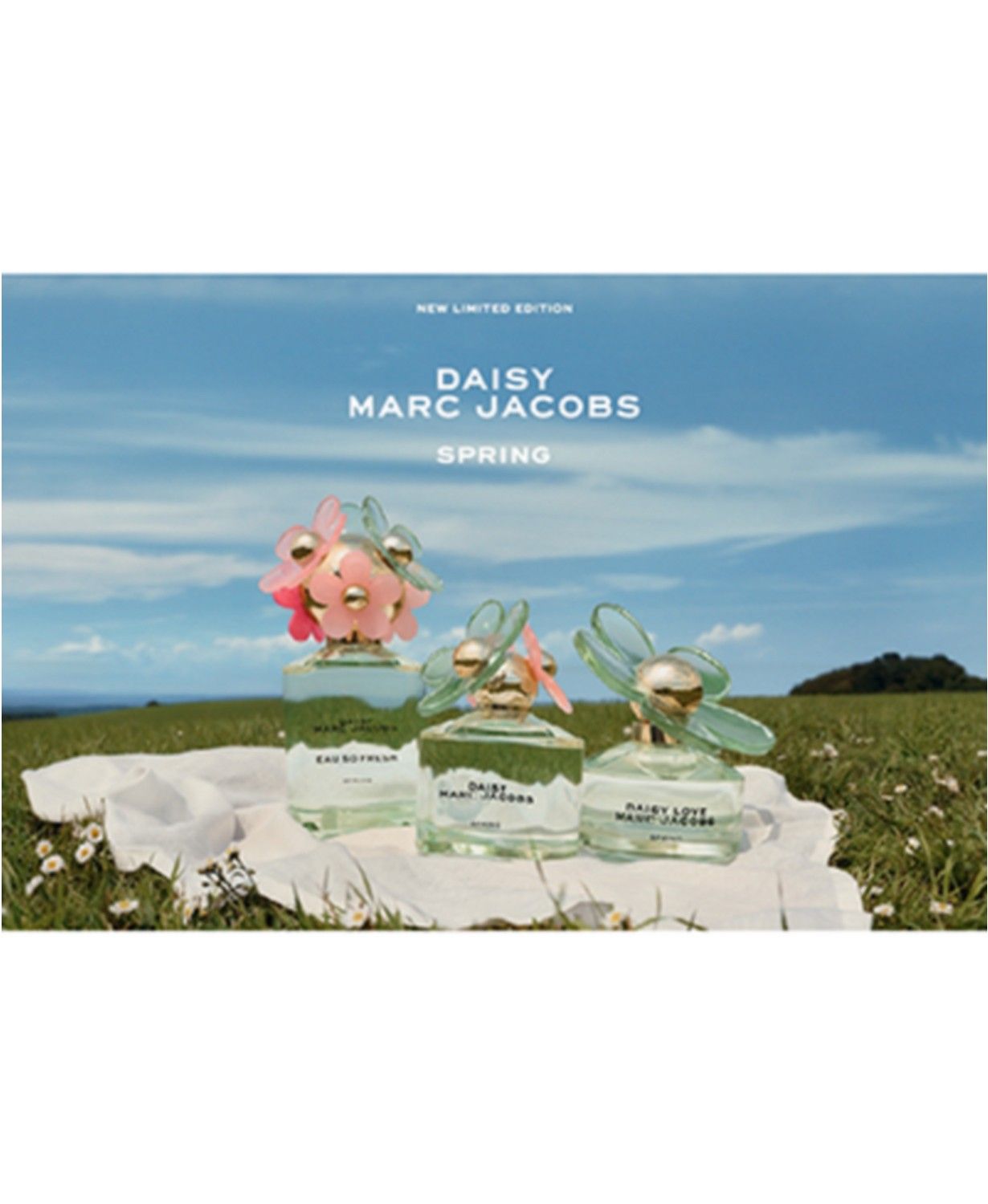 عطر ادکلن دیزی او سو فرش اسپرینگ مارک جیکوبز - Daisy Eau So Fresh Spring Marc Jacobs - بررسی، قیمت و خرید