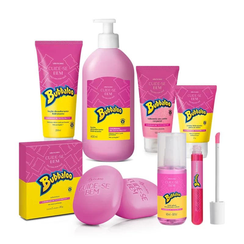 عطر ادکلن بابلومو تتری فروتی اُ بوتیکاریو - Cuide-se Bem Bubbaloo Tutti Frutti O Boticário - بررسی، قیمت و خرید