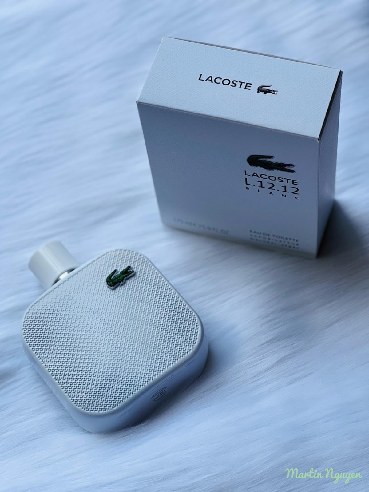 عطر ادکلن لهوم بلنک لاکوست فراگرنسز - L.12.12 Eau de Parfum Blanc For Him Lacoste Fragrances - بررسی، قیمت و خرید