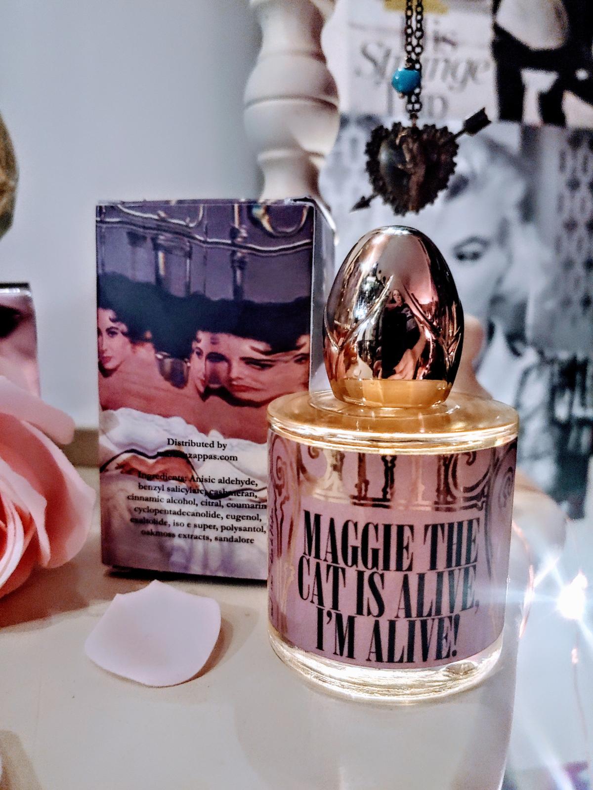 عطر ادکلن مَگی د کَت ایز اَلایو! آیم اَلایو! مریسا زپاس - Maggie the Cat is Alive! I’m Alive! Marissa Zappas - بررسی، قیمت و خرید