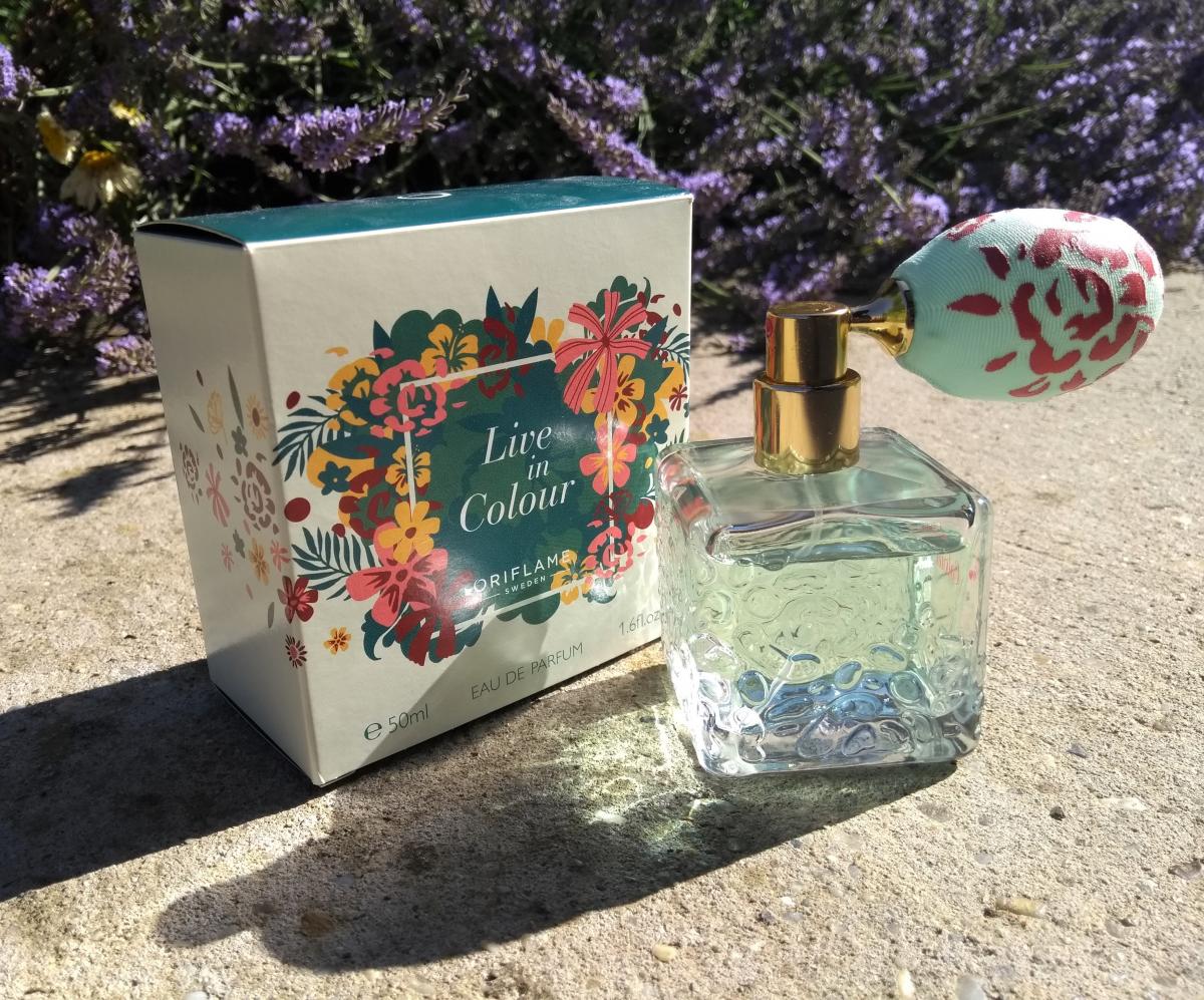 عطر ادکلن لایو این کالر اوریفلیم - Live In Colour Oriflame - بررسی، قیمت و خرید