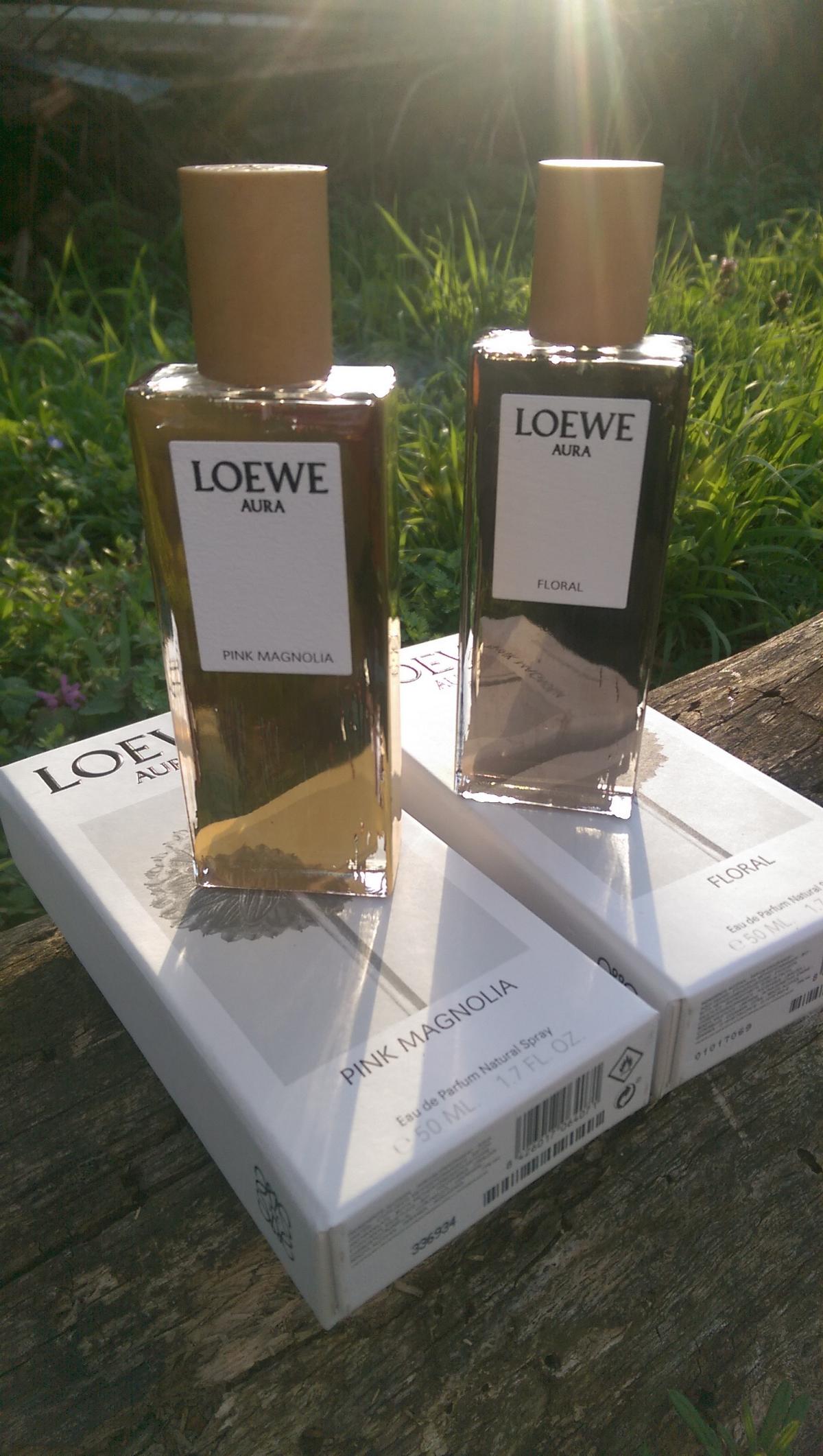 عطر ادکلن اُرا لوئوه پینک مگنولیا لووه - Aura Loewe Pink Magnolia Loewe - بررسی، قیمت و خرید