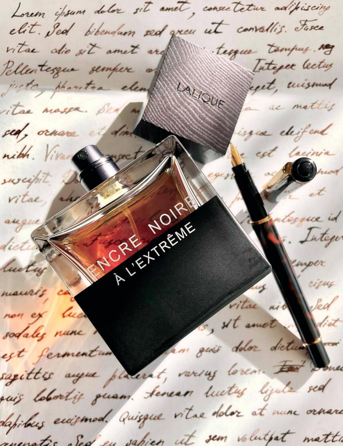 عطر ادکلن آنکر نویر ال اکستریم لالیک - Encre Noire A L'Extreme Lalique - بررسی، قیمت و خرید