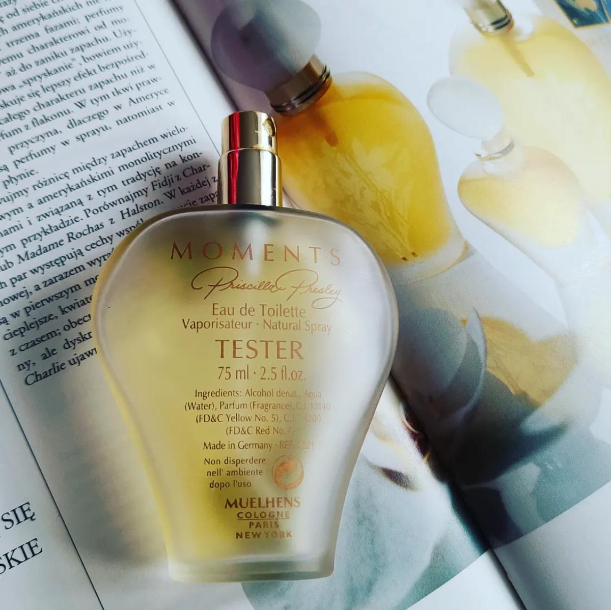 عطر ادکلن مونتس ادو تویلت پریسیلا پرسلی - Moments Eau de Toilette Priscilla Presley - بررسی، قیمت و خرید