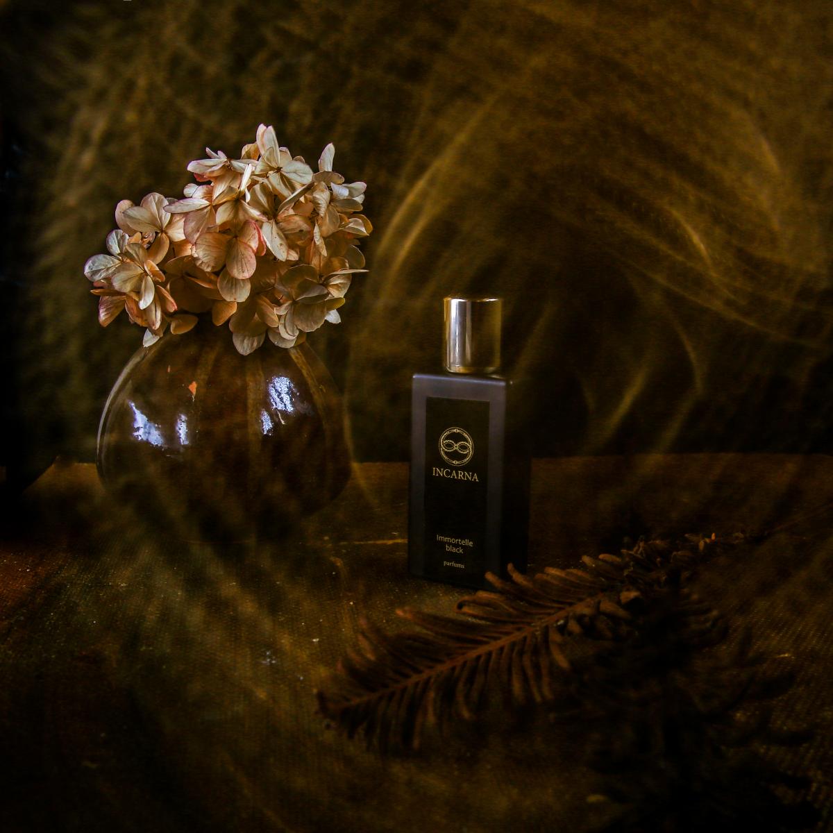 عطر ادکلن ایمورتل بلک اینکارنا پرفیومز - Immortelle black Incarna parfums - بررسی، قیمت و خرید