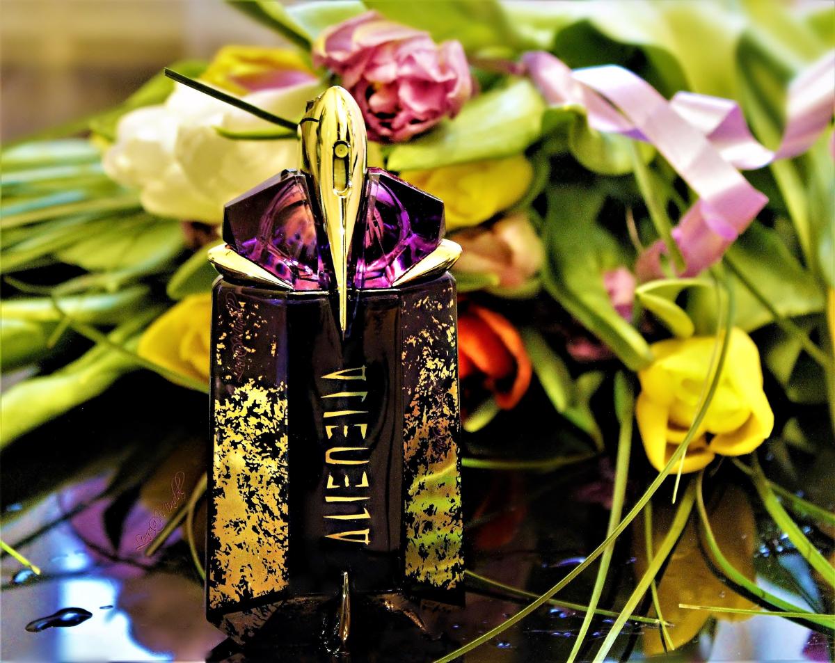عطر ادکلن «اِیلیِن دیوایْن اُرنِمِنتِیشِنز» موگلر - Alien Divine Ornamentations Mugler - بررسی، قیمت و خرید